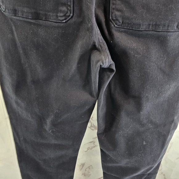 Everlane Pant The Slim Leg Crop Navy Blue High Rise Stretch Ankle NEW - Picture 7 of 11